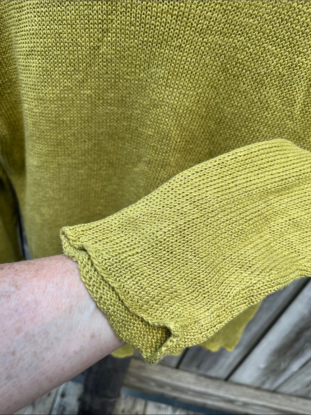 Eileen Fisher hemp sweater🦆🦆 - Picture 3 of 6